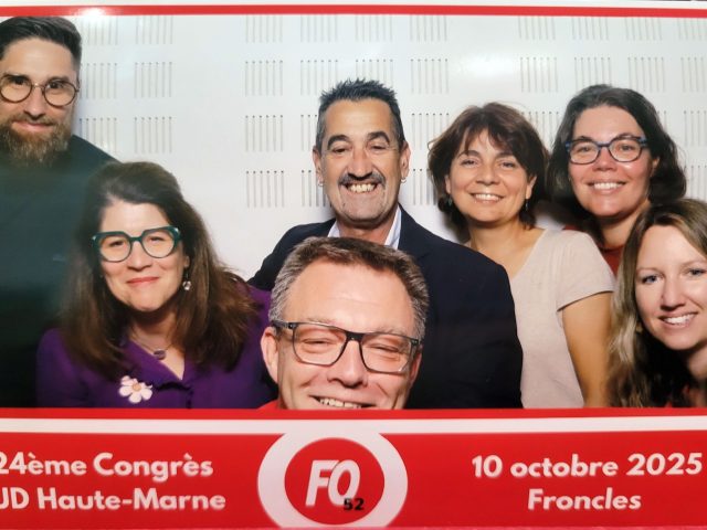 Congrès départemental de FO en Haute Marne.