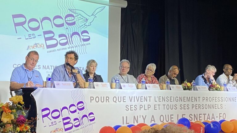 Lire la suite à propos de l’article Le SNETAA-FO Reims au Congrès National de Ronces-les-Bains